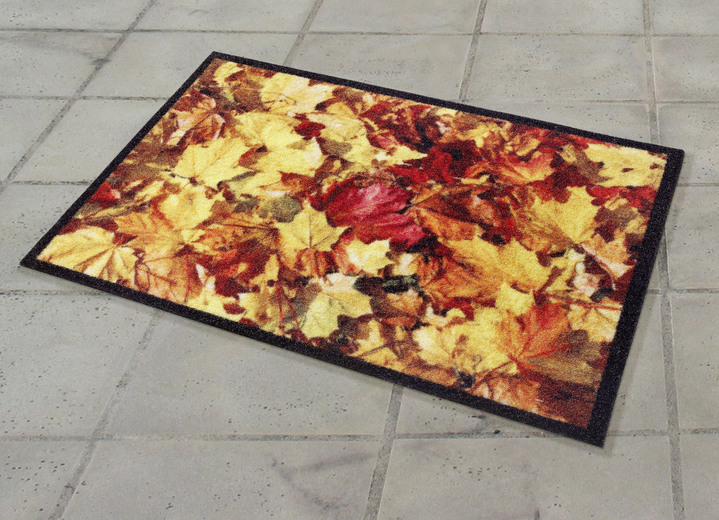 - Fußmatte mit Herbstblätter-Motiv, in Farbe BUNT Ansicht 1