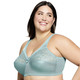 Soft-BH - Glamorise Stütz-BH mit Spitze – Farbe GLETSCHER – Ansicht 2 Soft-BH - Glamorise Stütz-BH mit Spitze, in Größe 080 bis 130, in Cup G, in Farbe BEIGE – Farbe GLETSCHER – Ansicht 2