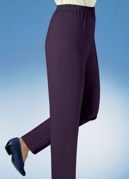 Hosen - Hose in Schlupfform in 29 Farben Ansicht 17 Hosen - Hose in Schlupfform in 29 Farben, in Größe 019 bis 245, in Farbe TÜRKIS Ansicht 17