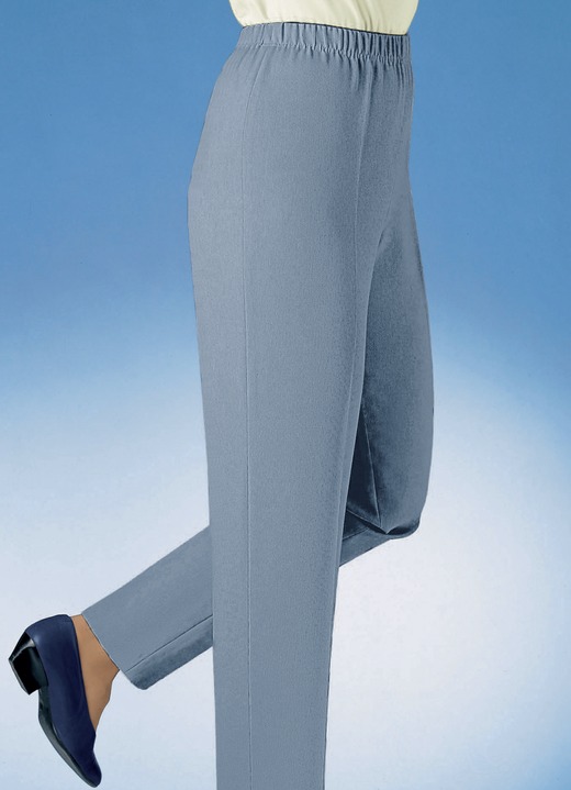 Hosen - Hose in Schlupfform in 29 Farben Ansicht 28 Hosen - Hose in Schlupfform in 29 Farben, in Größe 019 bis 245, in Farbe DUNKELGRAU Ansicht 28