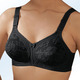 BHs - Triumph-Doreen BH mit Spitzencups, in Größe 075 bis 110, in Cup G, in Farbe WEISS – Farbe SCHWARZ – Ansicht 4