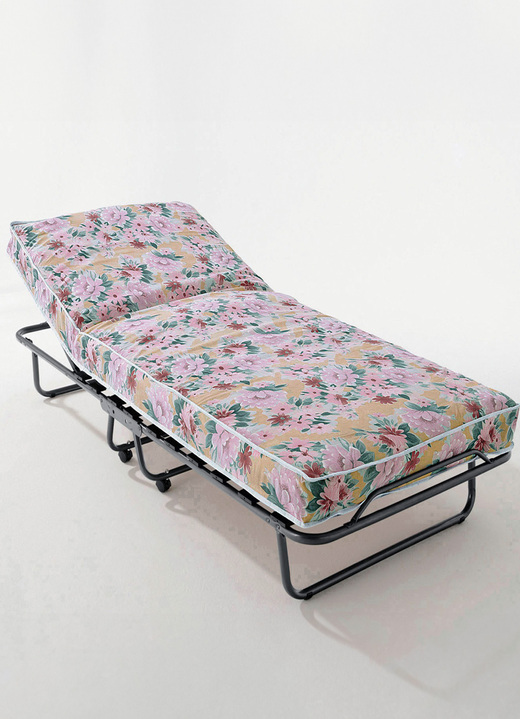 Betten - Gästebett mit Lattenrost und 4 Rollen, in Farbe ANTHRAZIT Ansicht 2