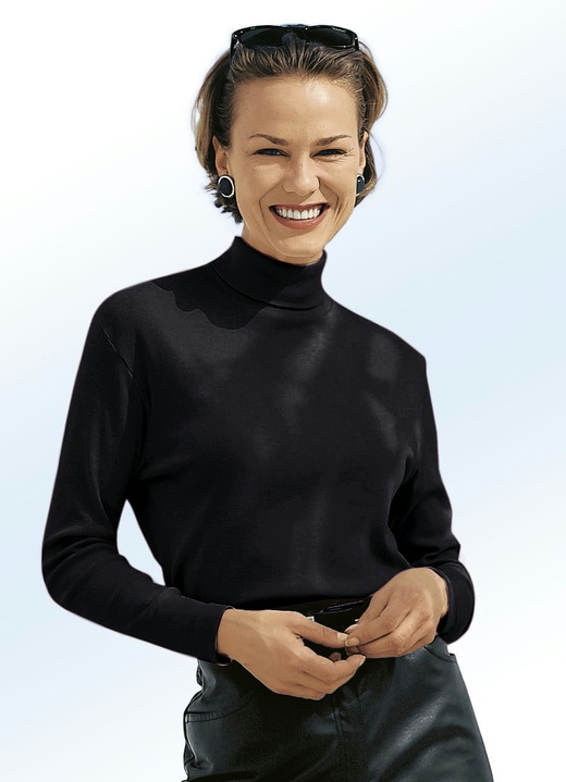 Shirts - Rolli in 16 Farben Ansicht 12 Shirts - Rolli in 16 Farben, in Größe 034 bis 052, in Farbe WEINROT Ansicht 12