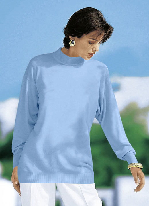 Pullover - Pullover in Feinstrick mit Schurwolle, in Größe 036 bis 050, in Farbe MESSING Ansicht 6