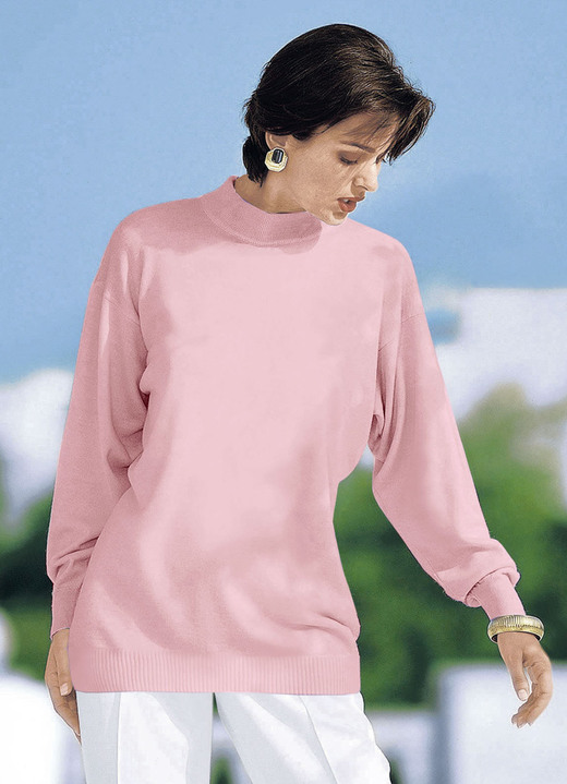 Pullover - Pullover in Feinstrick mit Schurwolle Ansicht 7 Pullover - Pullover in Feinstrick mit Schurwolle, in Größe 036 bis 050, in Farbe SCHWARZ Ansicht 7