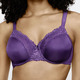 BHs - Triumph-Ladyform Soft-Minimizer-Bügel-BH, in Größe 075 bis 095, in Cup D, in Farbe SCHWARZ – Farbe VIOLA – Ansicht 1