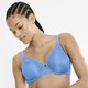 BHs - Triumph-Ladyform Soft-Minimizer-Bügel-BH, in Größe 075 bis 095, in Cup C, in Farbe MINT – Farbe AZURBLAU – Ansicht 2