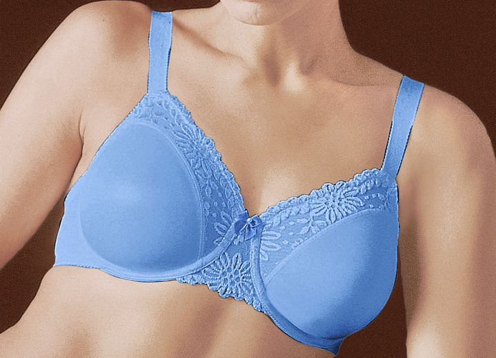 BHs - Triumph-Ladyform Soft-Minimizer-Bügel-BH, in Größe 075 bis 095, in Cup C, in Farbe MINT Ansicht 48