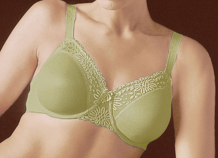 BHs - Triumph-Ladyform Soft-Minimizer-Bügel-BH, in Größe 075 bis 095, in Cup C, in Farbe MINT Ansicht 42