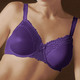 BHs - Triumph-Ladyform Soft-Minimizer-Bügel-BH, in Größe 075 bis 095, in Cup G, in Farbe JEANSBLAU – Farbe VIOLA – Ansicht 2