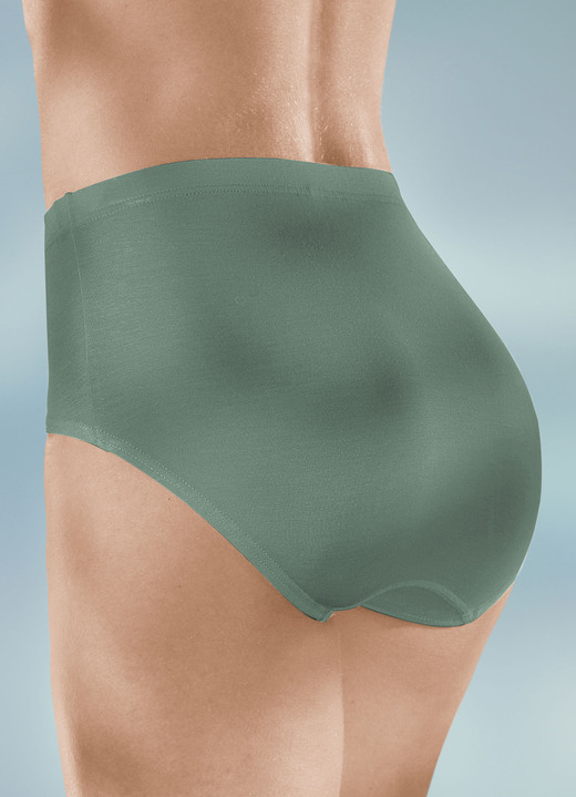 Slips - Viererpack Slips mit Gummizug, in Größe 038 bis 054, in Farbe 2X GRAFIT, 2X JEANSBLAU Ansicht 13