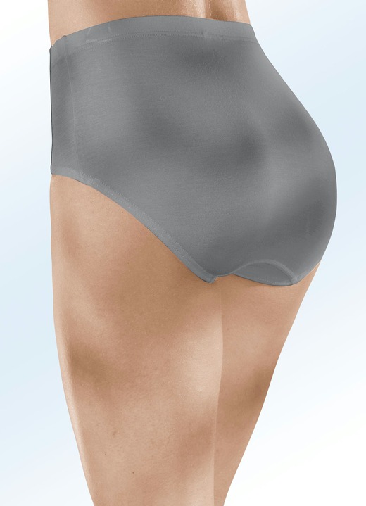 Slips - Viererpack Slips mit Gummizug, in Größe 038 bis 054, in Farbe 2X SALBEI, 2X MARINE Ansicht 8