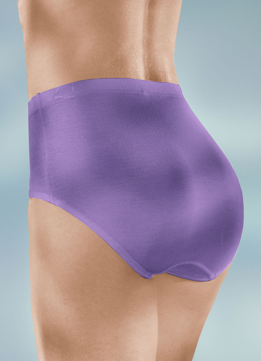 Slips - Viererpack Slips mit Gummizug, in Größe 038 bis 054, in Farbe 2X GRAFIT, 2X JEANSBLAU Ansicht 12