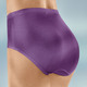 Slips - Viererpack Slips mit Gummizug – Farbe 2X VIOLETT, 2X SCHWARZ – Ansicht 1 Slips - Viererpack Slips mit Gummizug, in Größe 038 bis 054, in Farbe 4X SCHWARZ – Farbe 2X VIOLETT, 2X SCHWARZ – Ansicht 1