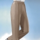Hosen - Hose in bequemer Schlupfform  in 8 Farben – Farbe SAND Hosen - Hose in bequemer Schlupfform  in 8 Farben, in Größe 020 bis 062, in Farbe DUNKELGRAU