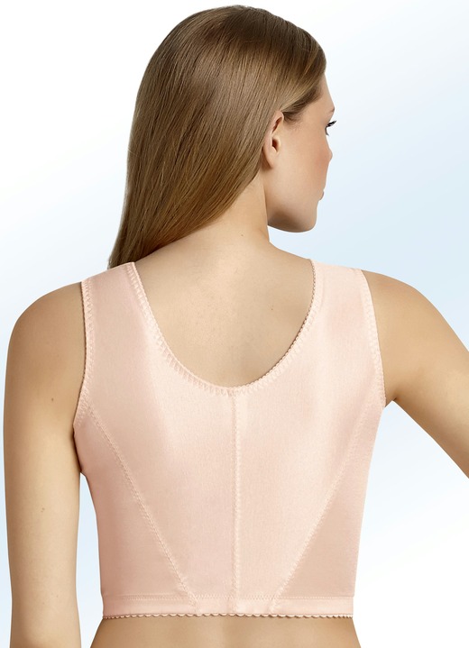 BHs - Langer Anita Entlastungs-BH mit Vorderverschluss, in Größe 080 bis 115, in Cup B, in Farbe CHAMPAGNER Ansicht 3