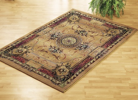 Klassisch - Brücken, Galerie und Teppiche in hochwertiger Qualität, in Größe 005 (Brücke, 40x 60 cm) bis 325 (Bettumrandung, 3-teilig), in Farbe BEIGE