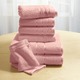 Handtücher - Weiche Walkfrottier-Handtücher aus dichtem Schlingenflor, in Größe 200 (2 Handtücher, 50x90 cm) bis 210 (10-teiliges Sparset), in Farbe BEIGE – Farbe ROSA – Ansicht 1
