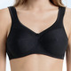 Soft-BH - Anita Entlastungs-BH mit Baumwoll-Pikee, in Größe 075 bis 120, in Cup G, in Farbe WEISS – Farbe SCHWARZ – Ansicht 2