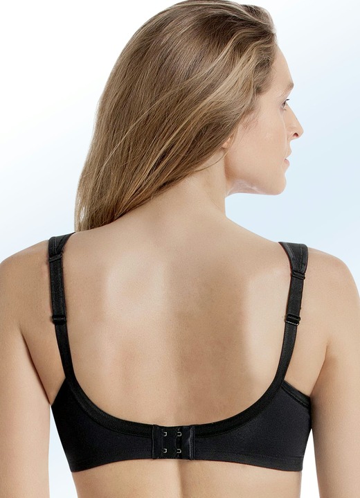 Soft-BH - Anita Entlastungs-BH mit Baumwoll-Pikee Ansicht 14 Soft-BH - Anita Entlastungs-BH mit Baumwoll-Pikee, in Größe 075 bis 120, in Cup H, in Farbe WEISS Ansicht 14