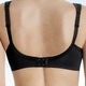 Soft-BH - Anita Entlastungs-BH mit Baumwoll-Pikee – Farbe SCHWARZ – Ansicht 3 Soft-BH - Anita Entlastungs-BH mit Baumwoll-Pikee, in Größe 075 bis 120, in Cup H, in Farbe WEISS – Farbe SCHWARZ – Ansicht 3