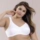 Soft-BH - Anita Entlastungs-BH mit Baumwoll-Pikee, in Größe 075 bis 120, in Cup G, in Farbe WEISS – Farbe WEISS – Ansicht 1