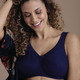 Soft-BH - Anita Entlastungs-BH mit Baumwoll-Pikee – Farbe MARINE – Ansicht 1 Soft-BH - Anita Entlastungs-BH mit Baumwoll-Pikee, in Größe 075 bis 120, in Cup H, in Farbe SAND – Farbe MARINE – Ansicht 1