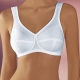 Soft-BH - Anita Entlastungs-BH mit Baumwoll-Pikee, in Größe 075 bis 120, in Cup G, in Farbe WEISS – Farbe WEISS – Ansicht 3