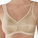 Soft-BH - Anita Entlastungs-BH mit Baumwoll-Pikee – Farbe SAND – Ansicht 3 Soft-BH - Anita Entlastungs-BH mit Baumwoll-Pikee, in Größe 075 bis 120, in Cup H, in Farbe WEISS – Farbe SAND – Ansicht 3