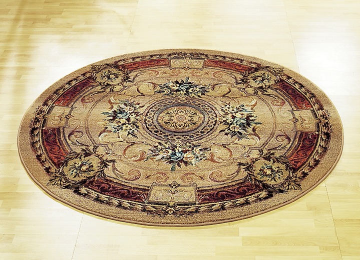 Klassisch - Brücken, Galerie und Teppiche in hochwertiger Qualität, in Größe 005 (Brücke, 40x 60 cm) bis 325 (Bettumrandung, 3-teilig), in Farbe BEIGE Ansicht 2