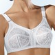 BHs - BH mit unterlegter Spitze, in Größe 080 bis 110, in Cup B, in Farbe PUDER