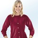 Jacken, Westen & Sets - Strick-Twinset in Feinstrick mit Schurwolle – Farbe KIRSCHROT Jacken, Westen & Sets - Strick-Twinset in Feinstrick mit Schurwolle, in Größe 036 bis 050, in Farbe KIRSCHROT