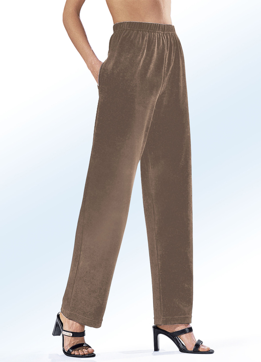Freizeithosen - Hose mit komfortablem Dehnbund Ansicht 6 Freizeithosen - Hose mit komfortablem Dehnbund, in Größe 018 bis 060, in Farbe ANTHRAZIT Ansicht 6