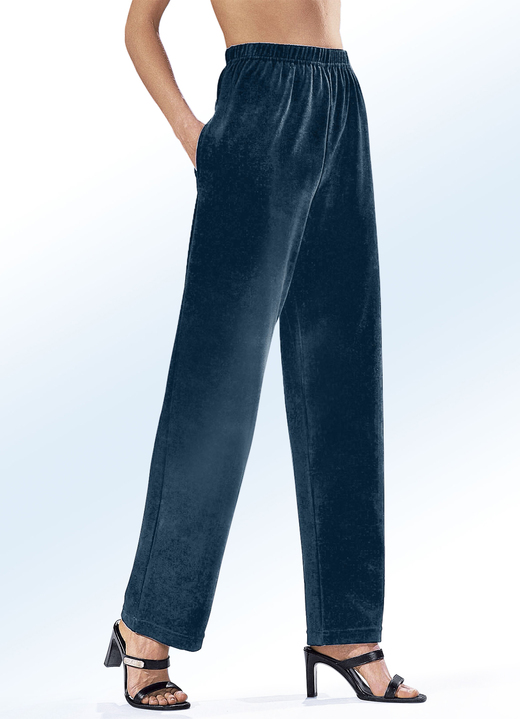 Freizeithosen - Hose mit komfortablem Dehnbund Ansicht 7 Freizeithosen - Hose mit komfortablem Dehnbund, in Größe 018 bis 060, in Farbe ANTHRAZIT Ansicht 7