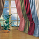 Klassisch - Fensterdekoration aus schwerer Thermo-Chenille-Qualität – Farbe ROSÉ – Ansicht 2 Klassisch - Fensterdekoration aus schwerer Thermo-Chenille-Qualität, in Größe 364 (H150xB135 cm) bis 464 (H245xB270 cm), in Farbe ROSÉ, in Ausführung mit Ösen – Farbe ROSÉ – Ansicht 2