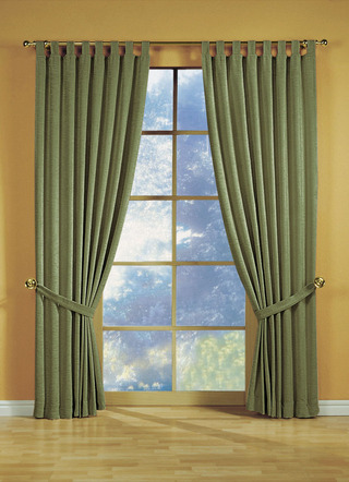 Fensterdekoration aus schwerer Thermo-Chenille-Qualität