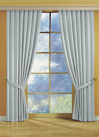 Fensterdekoration aus schwerer Thermo-Chenille-Qualität
