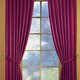 Klassisch - Fensterdekoration aus schwerer Thermo-Chenille-Qualität – Farbe ROT – Ansicht 5 Klassisch - Fensterdekoration aus schwerer Thermo-Chenille-Qualität, in Größe 364 (H150xB135 cm) bis 464 (H245xB270 cm), in Farbe TERRA, in Ausführung mit Universalschienenband – Farbe ROT – Ansicht 5