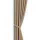 Klassisch - Verdunkelungs-Schals mit Universalschienenband – Farbe CAMEL Klassisch - Verdunkelungs-Schals mit Universalschienenband, in Größe 119 (H150xB140 cm) bis 304 (2er-Pack Raffhalter, 80 cm), in Farbe TERRA