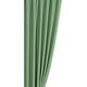 Klassisch - Verdunkelungs-Schals mit Universalschienenband – Farbe GRÜN Klassisch - Verdunkelungs-Schals mit Universalschienenband, in Größe 119 (H150xB140 cm) bis 304 (2er-Pack Raffhalter, 80 cm), in Farbe TERRA