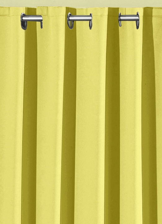 Klassisch - Pflegeleichte Energiespar-Verdunkelungs-Schals, in Größe 119 (H150xB140 cm) bis 271 (H245xB140 cm), in Farbe TAUPE, in Ausführung Mit Schlaufen Ansicht 22