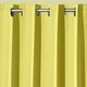 Klassisch - Pflegeleichte Energiespar-Verdunkelungs-Schals – Farbe GOLD – Ansicht 2 Klassisch - Pflegeleichte Energiespar-Verdunkelungs-Schals, in Größe 119 (H150xB140 cm) bis 271 (H245xB140 cm), in Farbe TERRA, in Ausführung Mit Schlaufen – Farbe GOLD – Ansicht 2