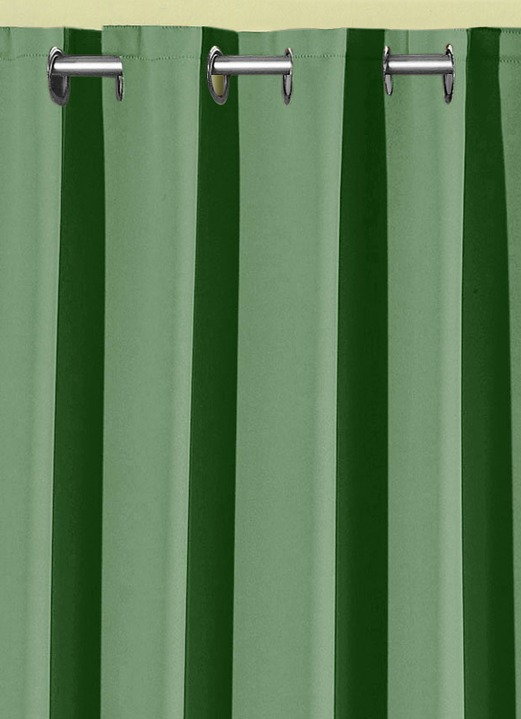 Klassisch - Pflegeleichte Energiespar-Verdunkelungs-Schals, in Größe 119 (H150xB140 cm) bis 271 (H245xB140 cm), in Farbe TAUPE, in Ausführung Mit Schlaufen Ansicht 5