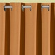 Klassisch - Pflegeleichte Energiespar-Verdunkelungs-Schals – Farbe TERRA – Ansicht 4 Klassisch - Pflegeleichte Energiespar-Verdunkelungs-Schals, in Größe 119 (H150xB140 cm) bis 271 (H245xB140 cm), in Farbe TERRA, in Ausführung Mit Schlaufen – Farbe TERRA – Ansicht 4