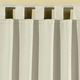 Klassisch - Pflegeleichte Energiespar-Verdunkelungs-Schals – Farbe BEIGE – Ansicht 2 Klassisch - Pflegeleichte Energiespar-Verdunkelungs-Schals, in Größe 119 (H150xB140 cm) bis 271 (H245xB140 cm), in Farbe TERRA, in Ausführung Mit Schlaufen – Farbe BEIGE – Ansicht 2