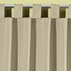 Klassisch - Pflegeleichte Energiespar-Verdunkelungs-Schals – Farbe TAUPE – Ansicht 4 Klassisch - Pflegeleichte Energiespar-Verdunkelungs-Schals, in Größe 119 (H150xB140 cm) bis 271 (H245xB140 cm), in Farbe TERRA, in Ausführung Mit Schlaufen – Farbe TAUPE – Ansicht 4