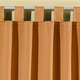 Klassisch - Pflegeleichte Energiespar-Verdunkelungs-Schals – Farbe TERRA – Ansicht 2 Klassisch - Pflegeleichte Energiespar-Verdunkelungs-Schals, in Größe 119 (H150xB140 cm) bis 271 (H245xB140 cm), in Farbe TERRA, in Ausführung Mit Schlaufen – Farbe TERRA – Ansicht 2