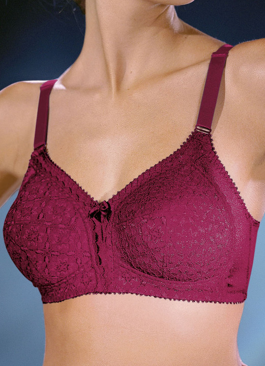 Soft-BH - Format BH mit unterlegten Spitzencups, in Größe 075 bis 110, in Cup A, in Farbe HAUT Ansicht 2