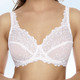 Bügel-BH - Viania Bügel-BH mit Stickereispitze, in Größe 080 bis 100, in Cup B, in Farbe WEISS – Farbe WEISS – Ansicht 1
