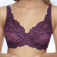 Bügel-BH - Viania Bügel-BH mit Stickereispitze, in Größe 080 bis 100, in Cup C, in Farbe BROMBEER – Farbe BROMBEER – Ansicht 1